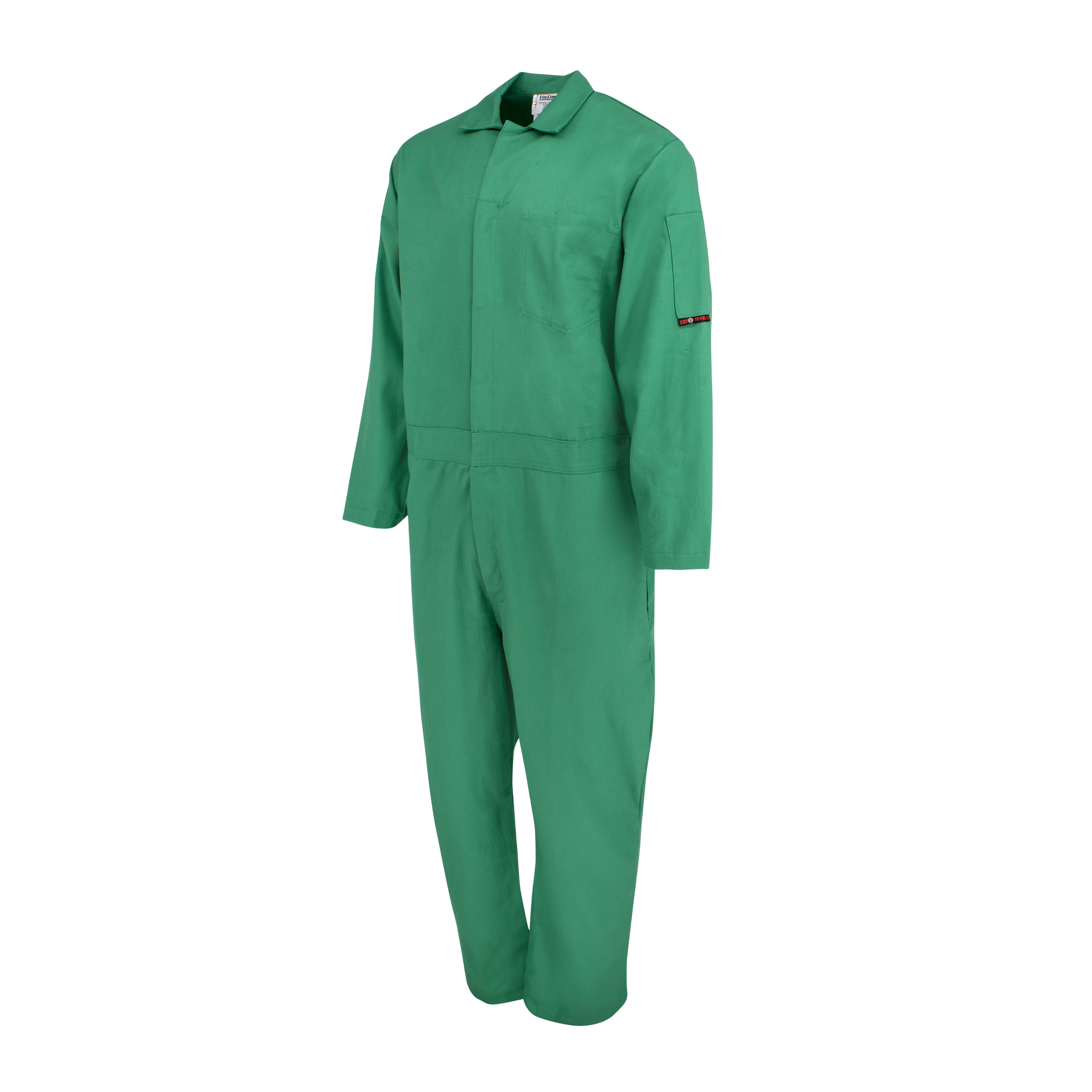 VOLCORE 9 OZ AR/FR GREEN COVERALL - Welding Apparel